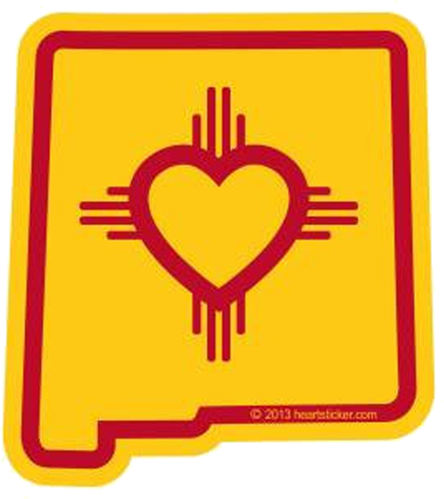 Flag Of New Mexico - New Mexico Sticker (1024x1024)