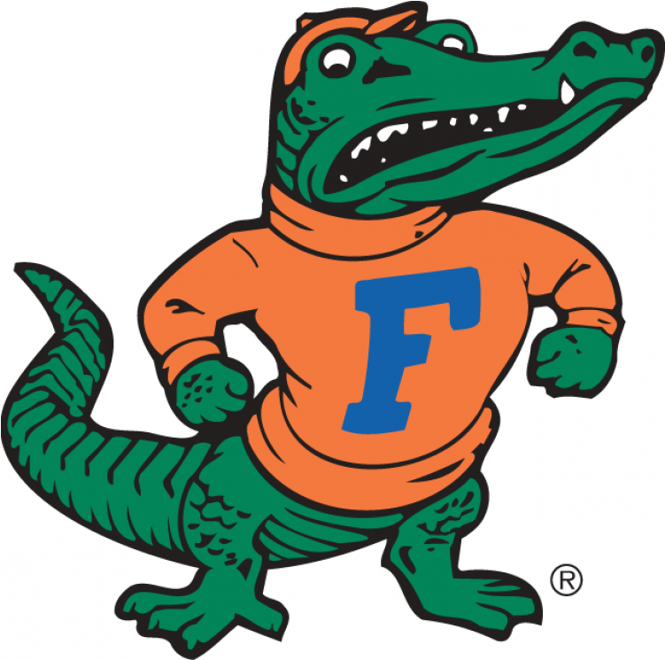 Florida Gators Iron On Stickers And Peel-off Decals - University Of Florida Albert (750x930)
