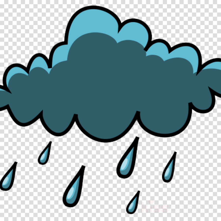 Rain Clip Art Clipart Rain Clip Art - Rain Cloud Clipart Png (900x900)