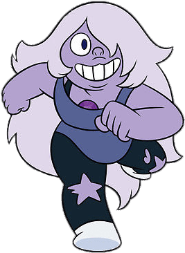 Amethyst Running - Steven Universe Amethyst (400x400)