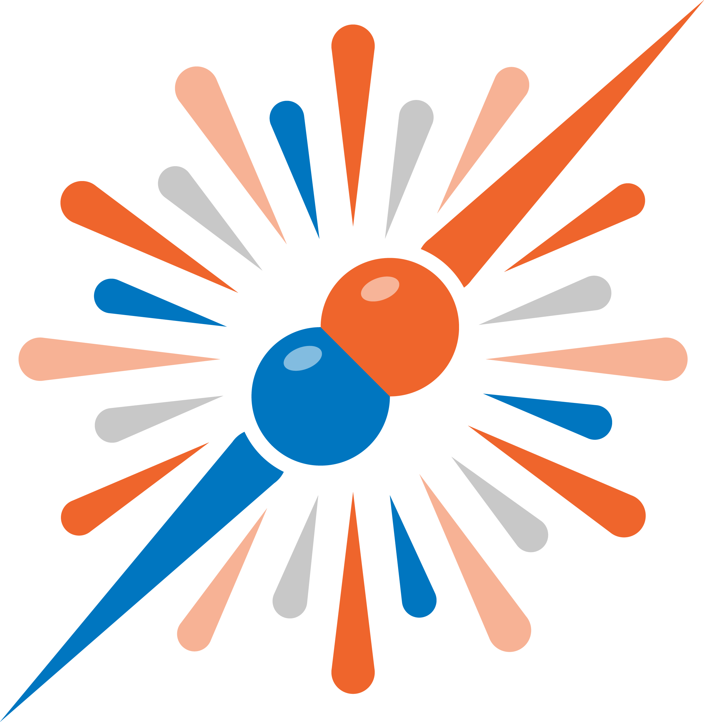 Colliding Atoms - Atoms Colliding Png (2276x2333)