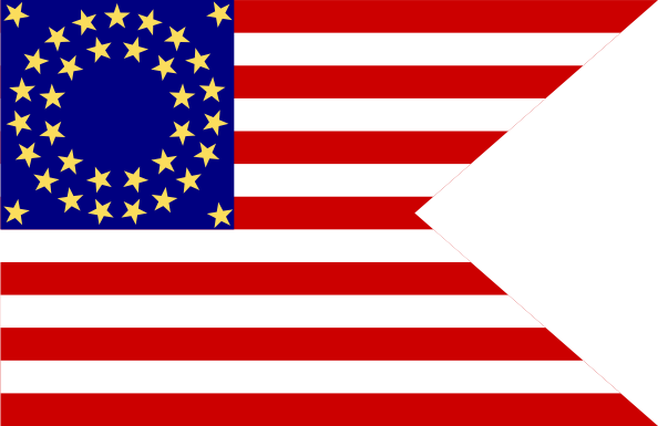 Flag Of Battle Of Little Bighorn (594x385)