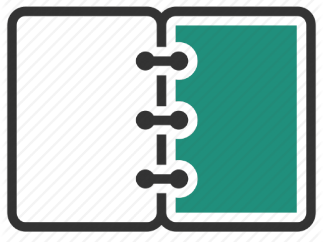 Icon Block Note Png (640x480)