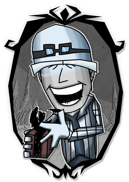 For Stormish, He Enjoys Winter And Christmas Breaks, - Don T Starve Webber Skins (491x708)