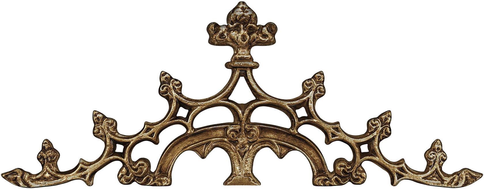 Gothic Ornaments Png Gold (1920x941)