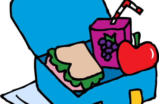 Grandparents At Lunch - Lunch Time Clip Art (550x360)