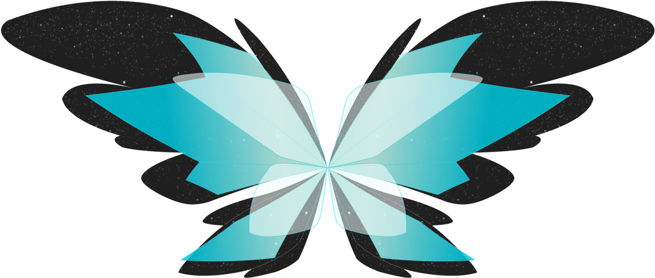 Gothic Ice Wings By Whitewing - Graphic Design (1314x607)