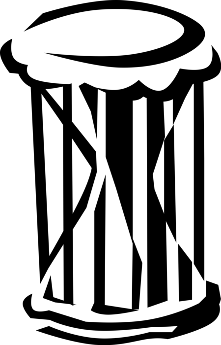 Bongo Tambour Vecteurs De Stock Et Clip-art Vectoriel - Bongo Tambour Vecteurs De Stock Et Clip-art Vectoriel (450x700)