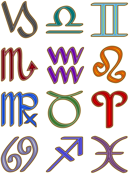 Search - Zodiac Icons (444x592)