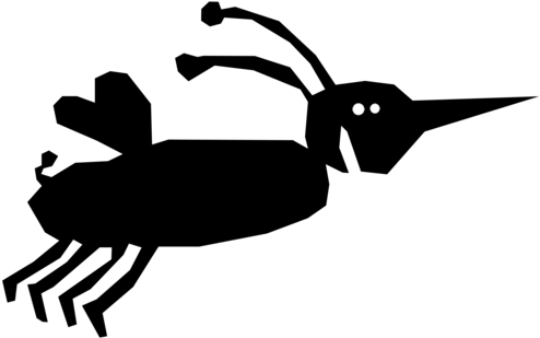 Animation Drawing Silhouette Nickelodeon Cartoon - Nickelodeon Logo Bug (522x340)