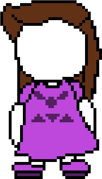 Pixel Art Gallery - Painted Plummet Toriel (730x800)
