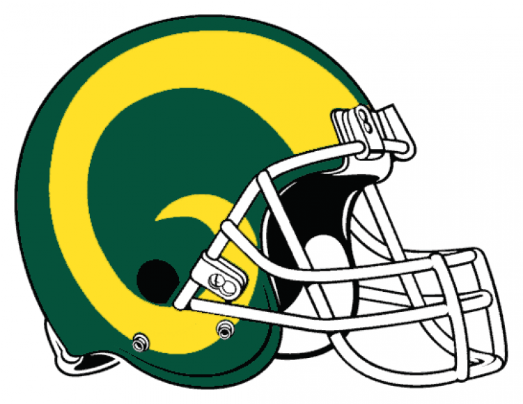 Colorado State Rams Iron On Stickers And Peel-off Decals - Kansas City Chiefs Helmet (750x930)