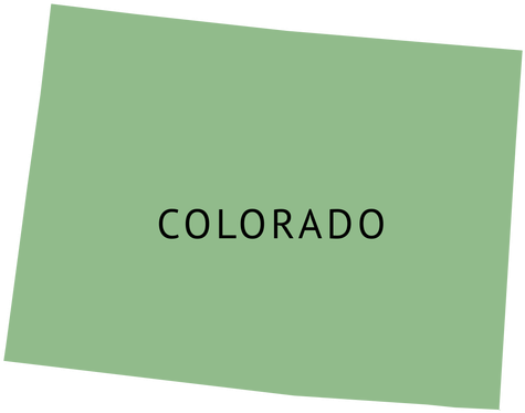 Colorado State Map Transparent - Colorado State Map Png (512x512)