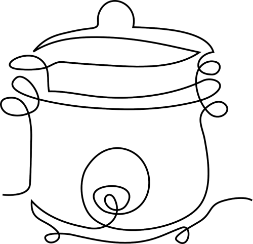 Pressure Cooker,food,clipart,free Vector Graphics - Instant Pot Clip Art (500x482)