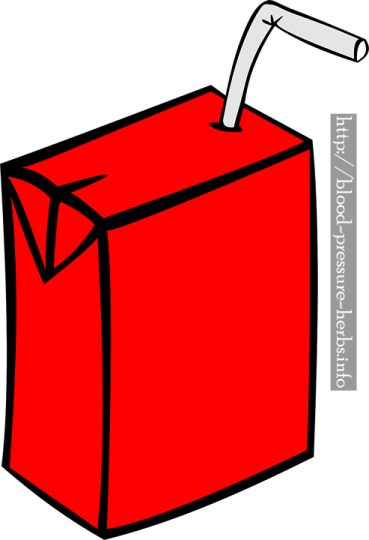 Blood Pressure Levels Too Low - Juice Box Clip Art (369x540)