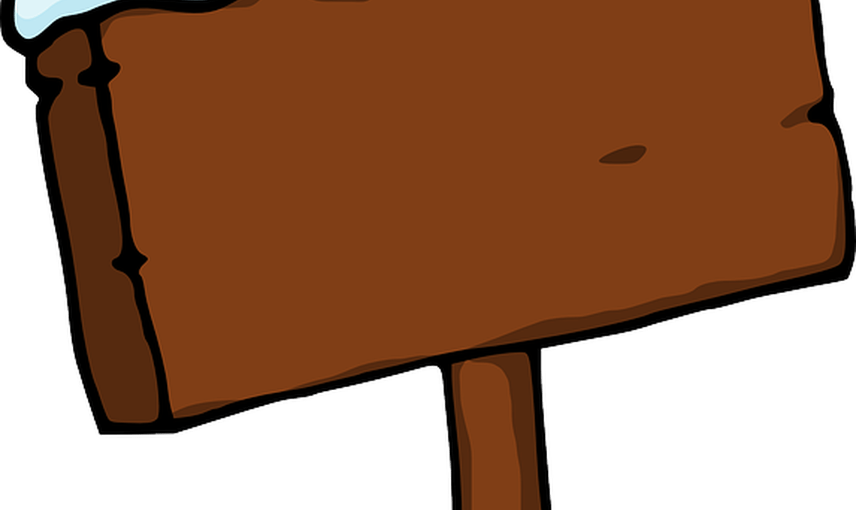 Cartoon Sign Post Clipart Library Clip Art Library - Sign Board Clip Art (1200x715)