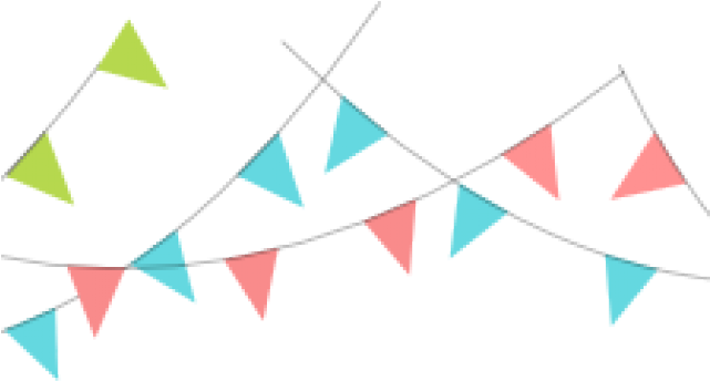 Circus Clipart Flag Banner - Wedding Invitation (640x480)