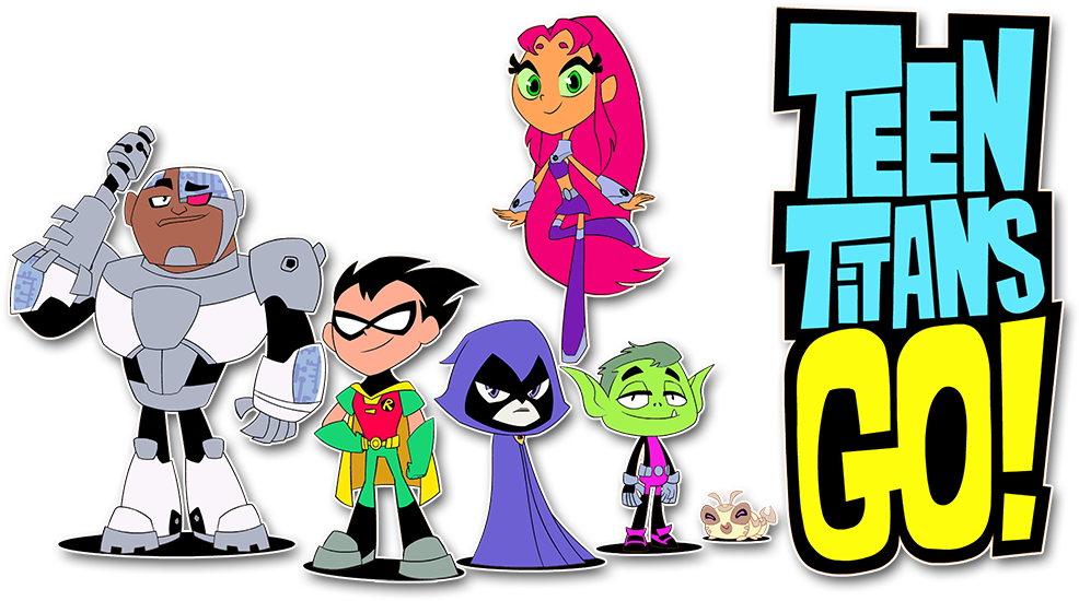 Teen Titans Go Image - Logo De Teen Titans Go (1000x562)