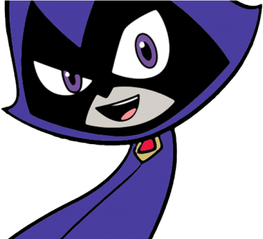 Raven Clipart Svg - Teen Titans Go Raven And Friends (530x481)