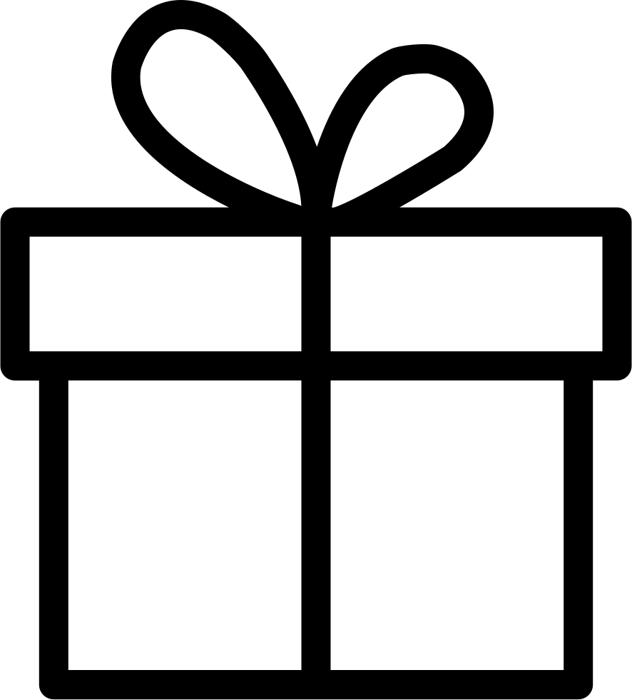 Gift Svg Png Icon Free Download 368062 Onlinewebfonts - Vector Gift Icon Png (886x981)