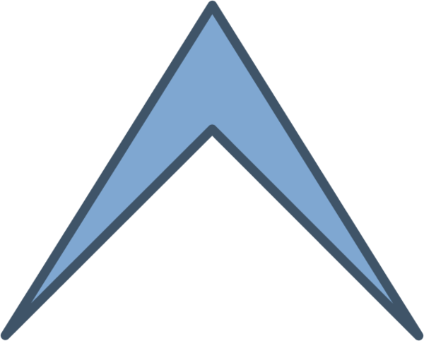 Thin Arrow Pointing Up Vector Clip Art - Arrow Clip Art (600x483)