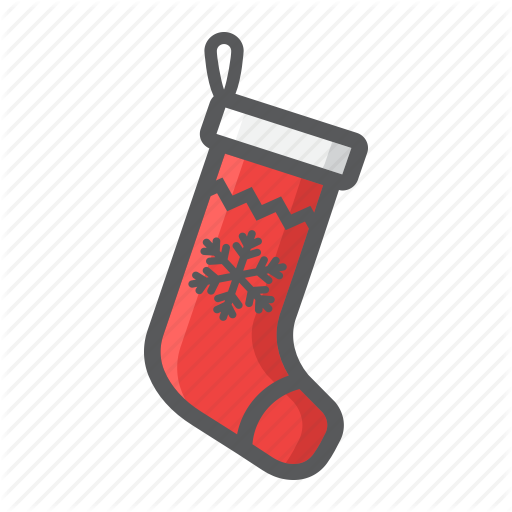 512 X 512 0 - Christmas Stocking Icon (512x512)