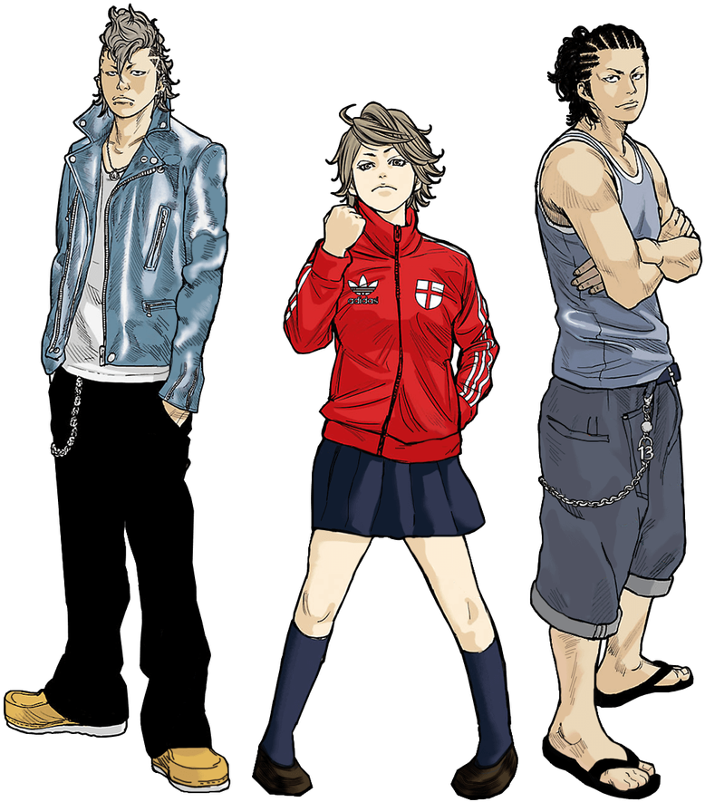 Boss Et Ses Servants By Furyosquad - Cartoon (870x918)