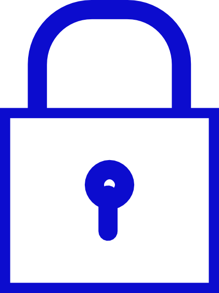 Clip Art Lock Outline (444x593)