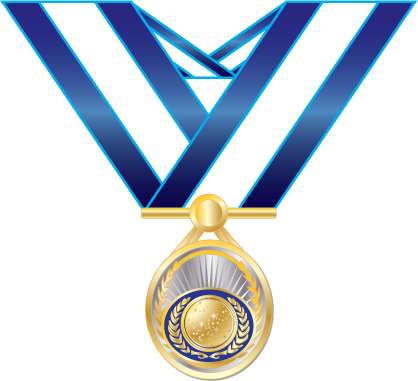 Medals Clipart Bravery Medal - Free Starfleet Awards (418x381)