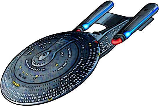 581 X 389 2 - Star Trek Ship Transparent (581x389)