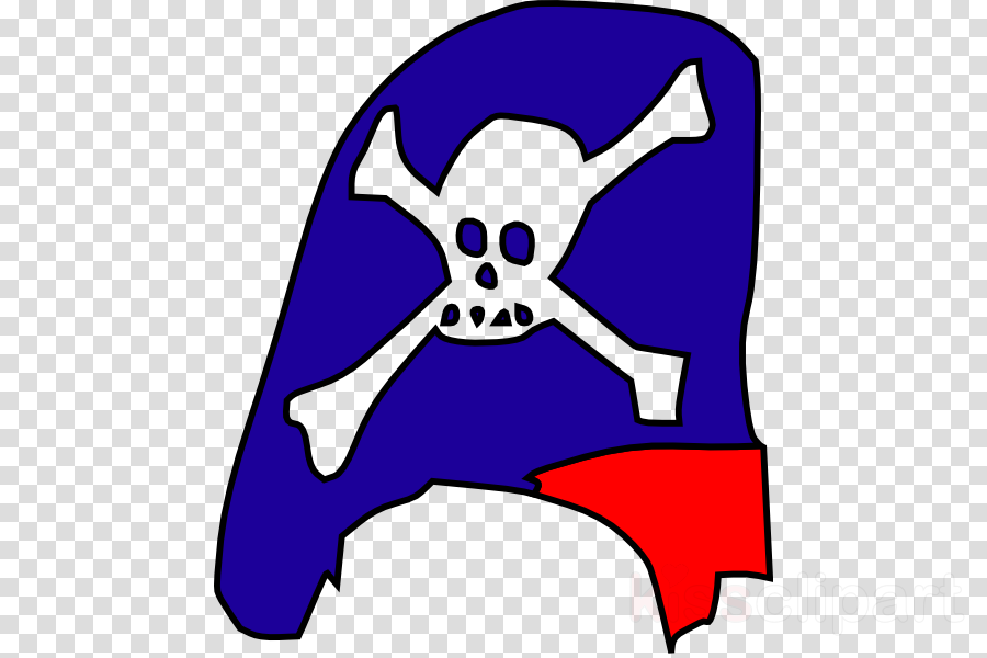 Cartoon Pirate Hat Skull Bones Clipart Skull Clip Art - Halloween Png Cute Ghost (900x600)