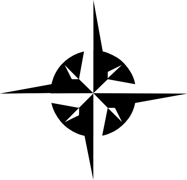 Simple Blank Compass Rose (600x577)