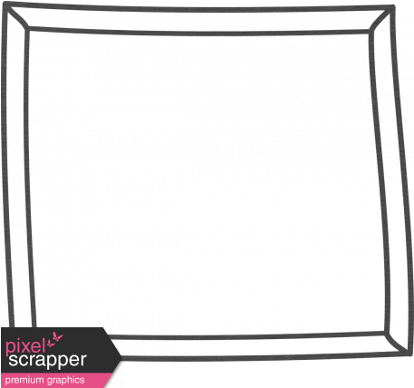 Square Doodle Frame 02 Graphic By Sheila Reid - Material De Construccion Para Colorear (456x456)