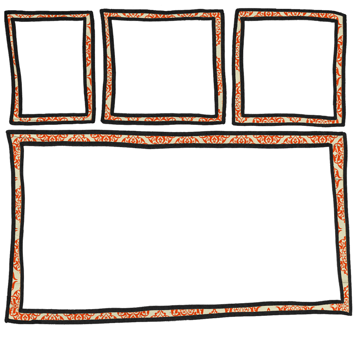 Fall Doodle Frames Freebie - Picture Frame (720x690)