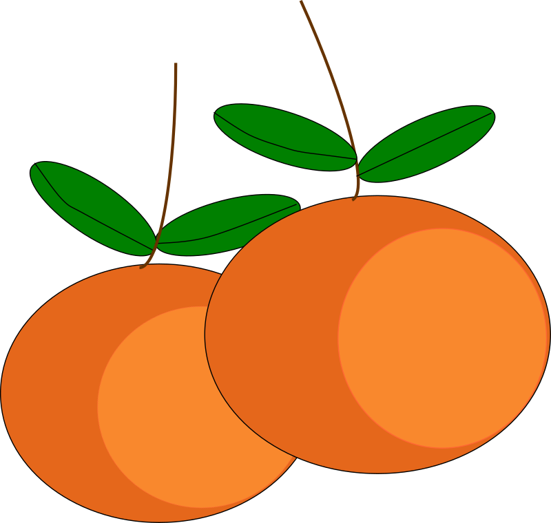 Fruits Bing Images Loops Ice Cream Clip Art Cereal - Cartoon Mandarin Orange Png (800x760)