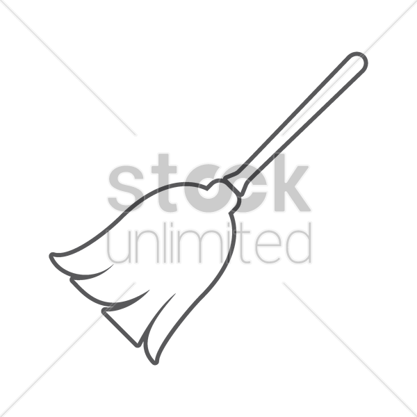 Cleaning Duster Vector Image Stockunlimited Graphic - Sketch (600x600)