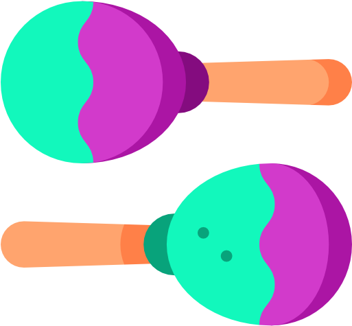 Maracas Free Icon - Maracas Free Icon (512x512)