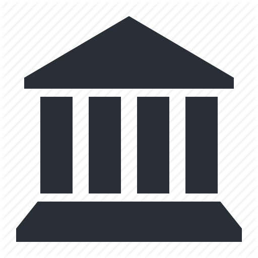 House With Pillars Icon (512x512)