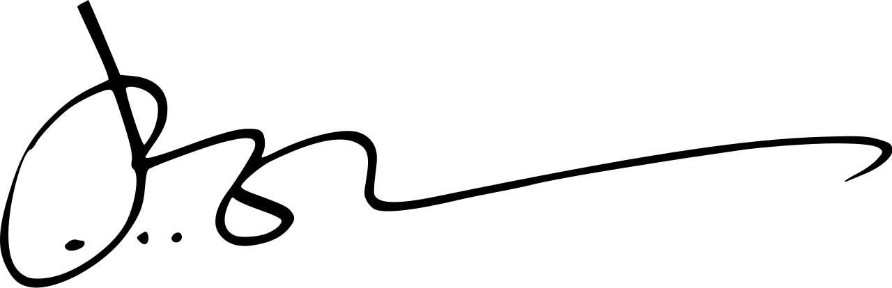 Joseph Yam English Signature - Yam Signature (1280x414)