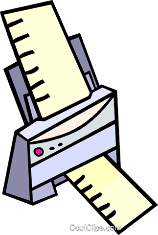 Fax Machine Royalty Free Vector Clip Art Illustration - Fax Machine Royalty Free Vector Clip Art Illustration (323x480)