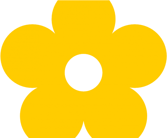 Yellow Flower Clipart Colourful - Transparent Flower Clipart Orange (640x480)