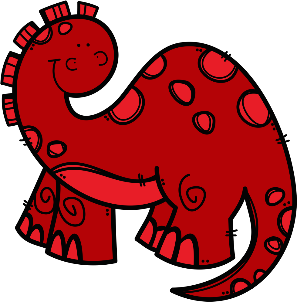 Colors Clipart Flashcard - Krista Wallden Clipart Dinosaurios (1122x1145)