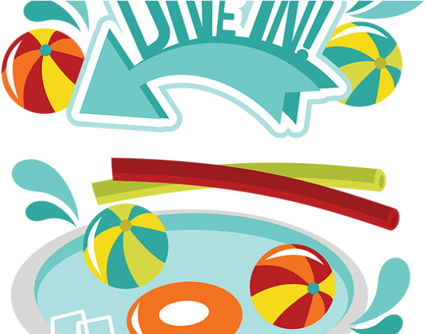 Diving Clipart Swimming Pool - Dive In Movie Clipart (640x480)