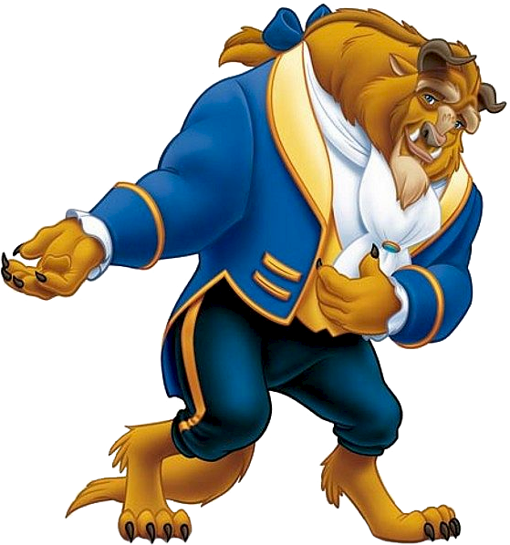 Beauty And The Beast Png (576x613)