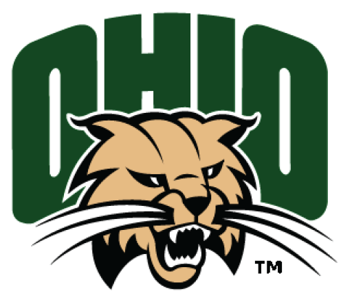 Picture Black And White Library Bobcat Clipart Illustration - Ohio Bobcats Logo (500x500)