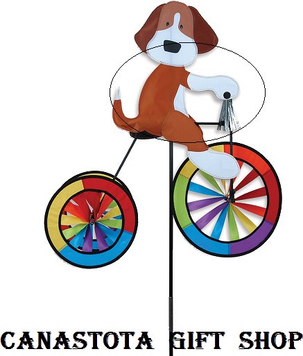Tricycle Yard Wind Spinners - Cycling (512x512)