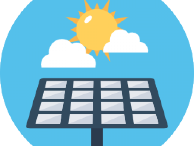 Lights Clipart Radiant Energy - Solar Cell Icon Png (640x480)