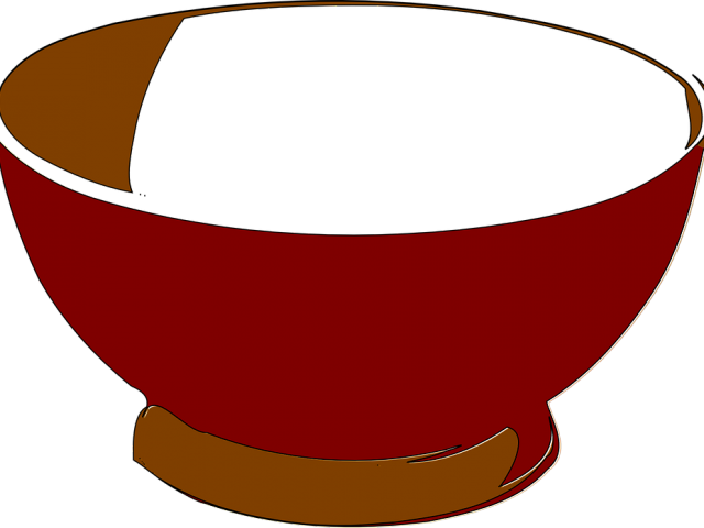 Bowl Clipart Vector - 碗 矢量 图 (640x480)