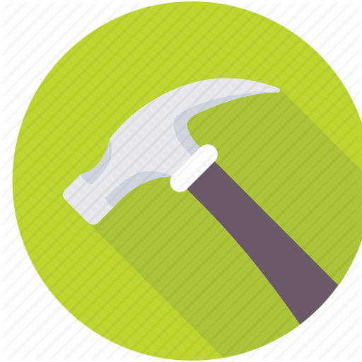 Carpenter Claw Tools Woodwork Icon Search - Circle (512x512)
