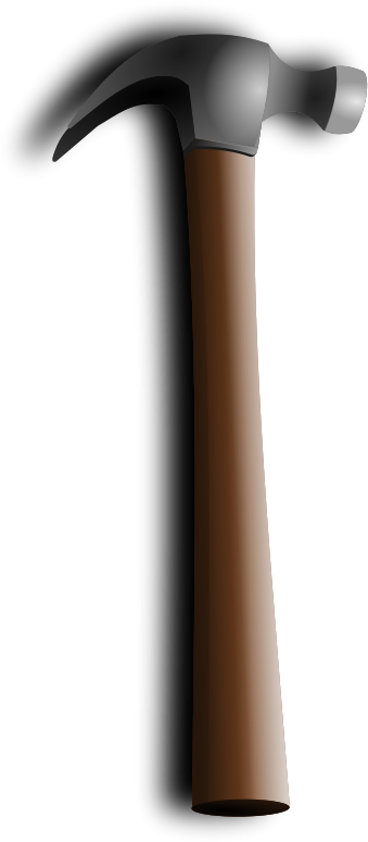 Hammer Clip Art - Clip Art (400x800)